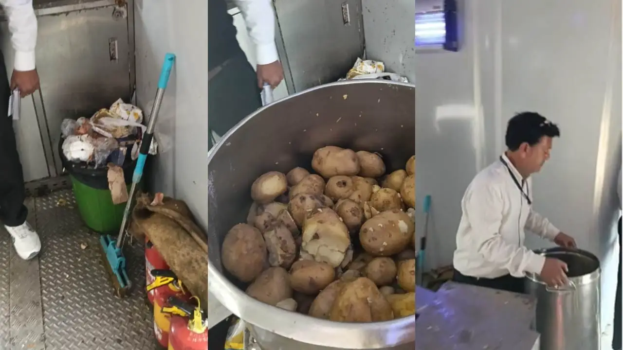 अवध एक्सप्रेस पेंट्री में सड़े आलू-अंडे, कोटा में छापा मार अधिकारियों ने जब्त किया सामान