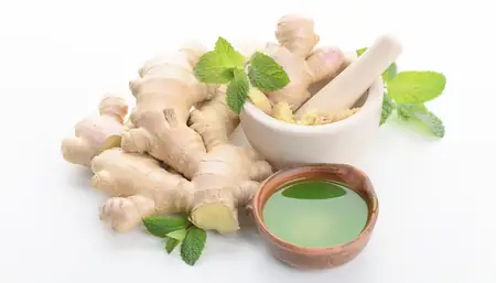 तुलसी-अदरक