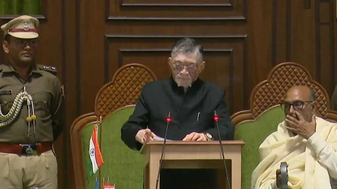 झारखंड विधानसभा में राज्यपाल ने विकास और सुरक्षा का खाका पेश किया